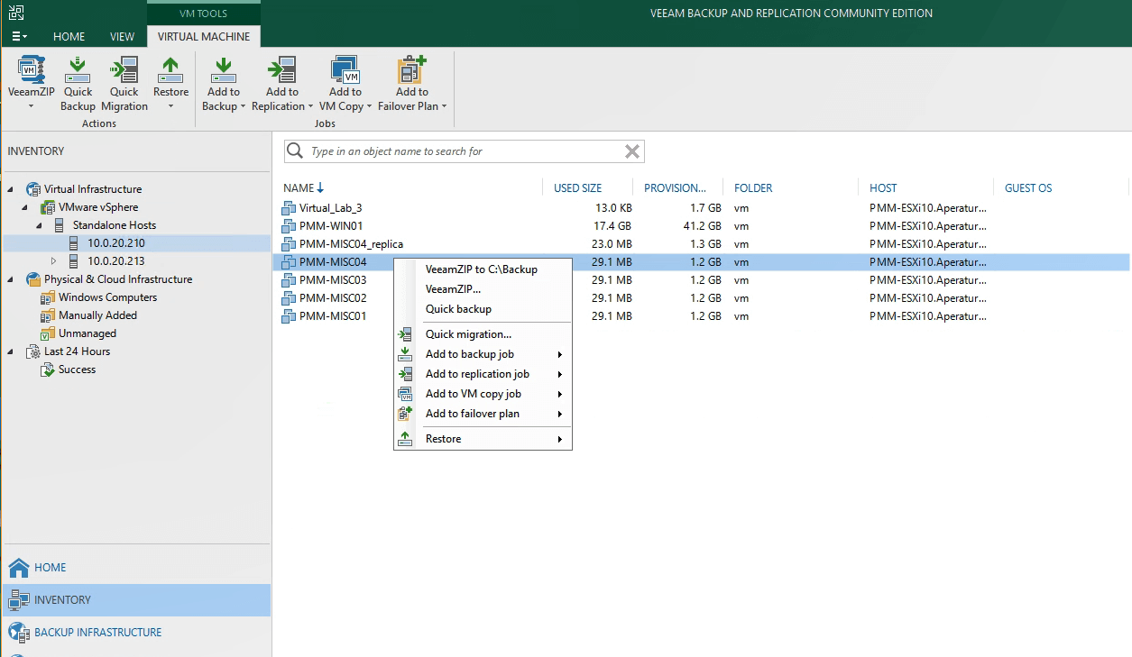 Veeam Backup